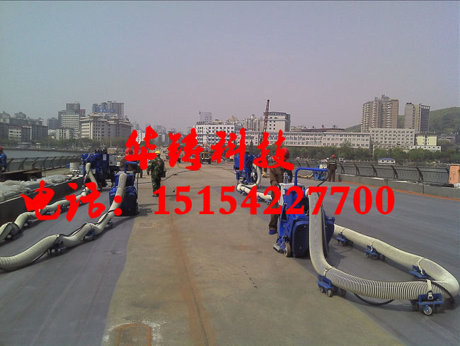 手扶式移動拋丸機用于鋼橋面除銹層 手扶式移動拋丸機用于鋼橋面除銹層