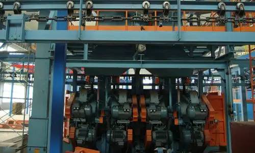 流水線懸鏈式輸送拋丸機 流水線懸鏈式輸送拋丸機