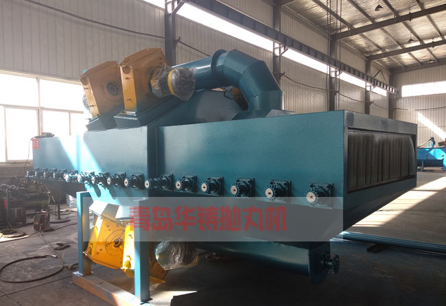 圖一,八個拋頭拋丸機 圖一,八個拋頭拋丸機