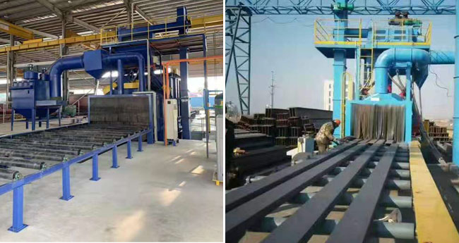 通過(guò)式鋼材拋丸機(jī) 通過(guò)式鋼材拋丸機(jī)