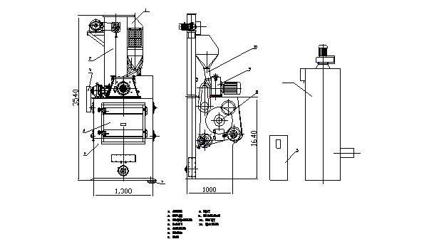 履帶式拋丸機(jī)圖紙 履帶式拋丸機(jī)圖紙
