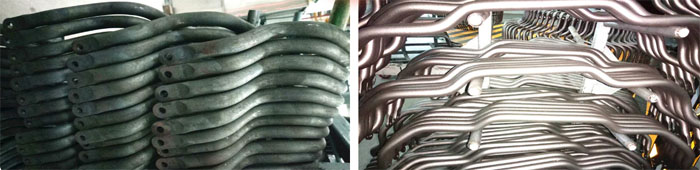 拋丸機(jī)清理表面效果圖 拋丸機(jī)清理表面效果圖